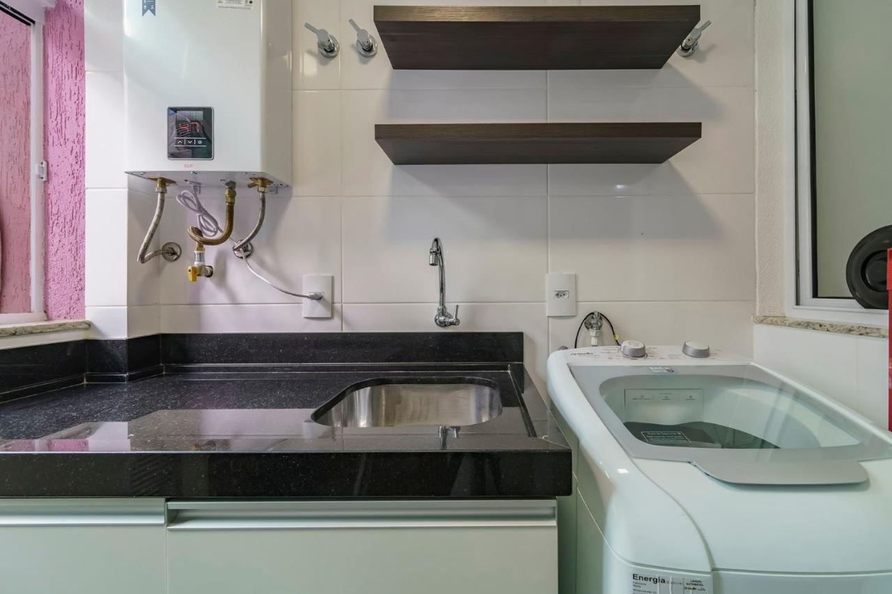 Aluguel Apartamento 2 Quartos Com Piscina Bombinhas Exteriör bild